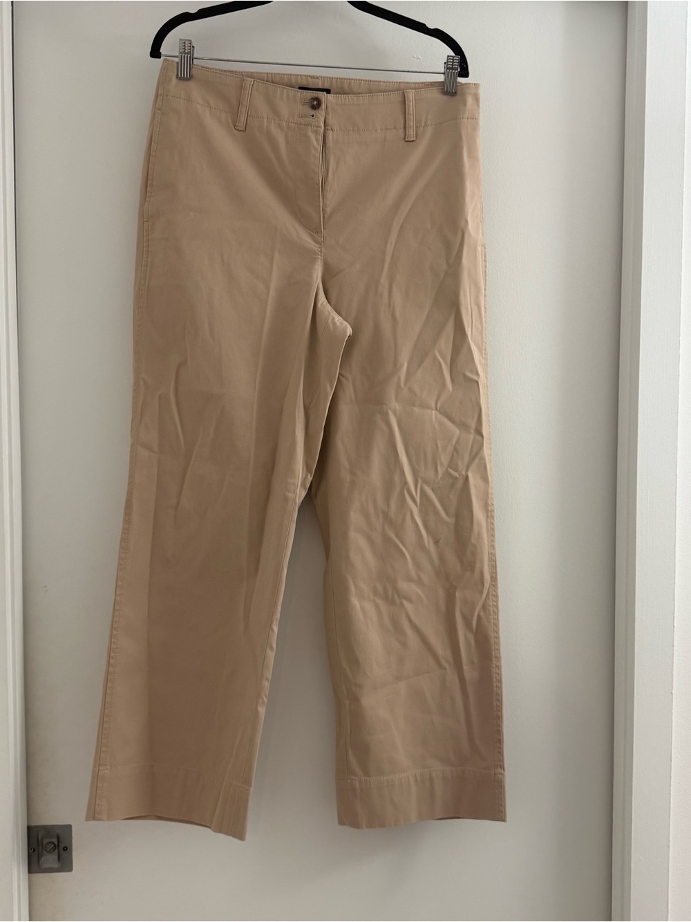 Talbots New England Chino Pants in Khaki Beige Sz 10 NWT Summer Office Business - Picture 3 of 11